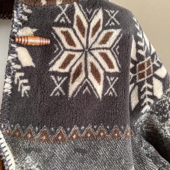 Denali plush fleece reversible jacket coat - Picture 4 of 17